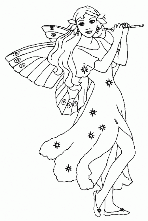 Dibujos de ninfas para colorear - Imagui