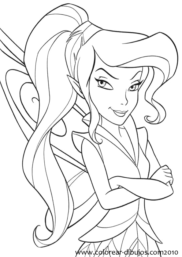 Hadas de Disney para colorear - 8 fotos e imágenes gratis - Imagui