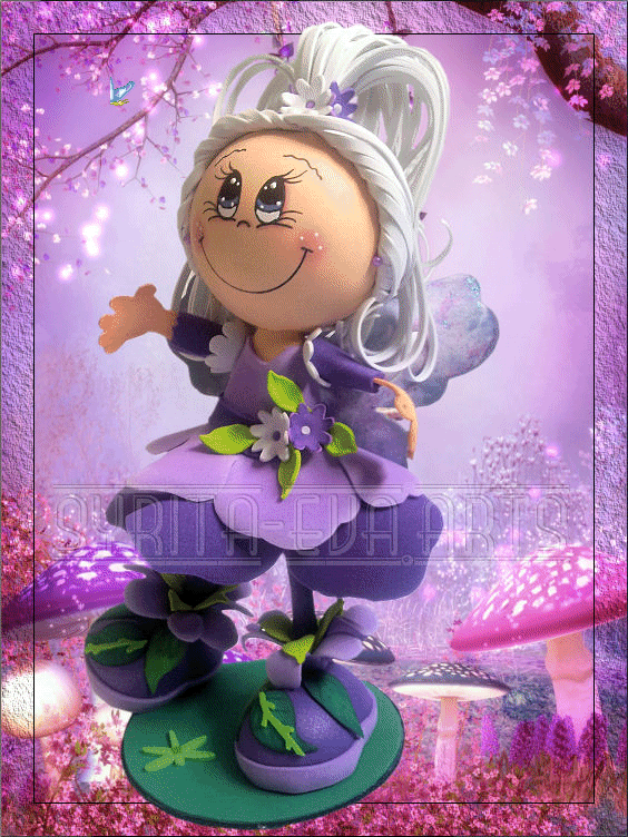 Hadas Fofuchas - Tenanye y Titania. | Fofuchas (Foam Dolls ... Hadas Fofuchas - Tenanye y Titania. | Fofuchas (Foam Dolls ...