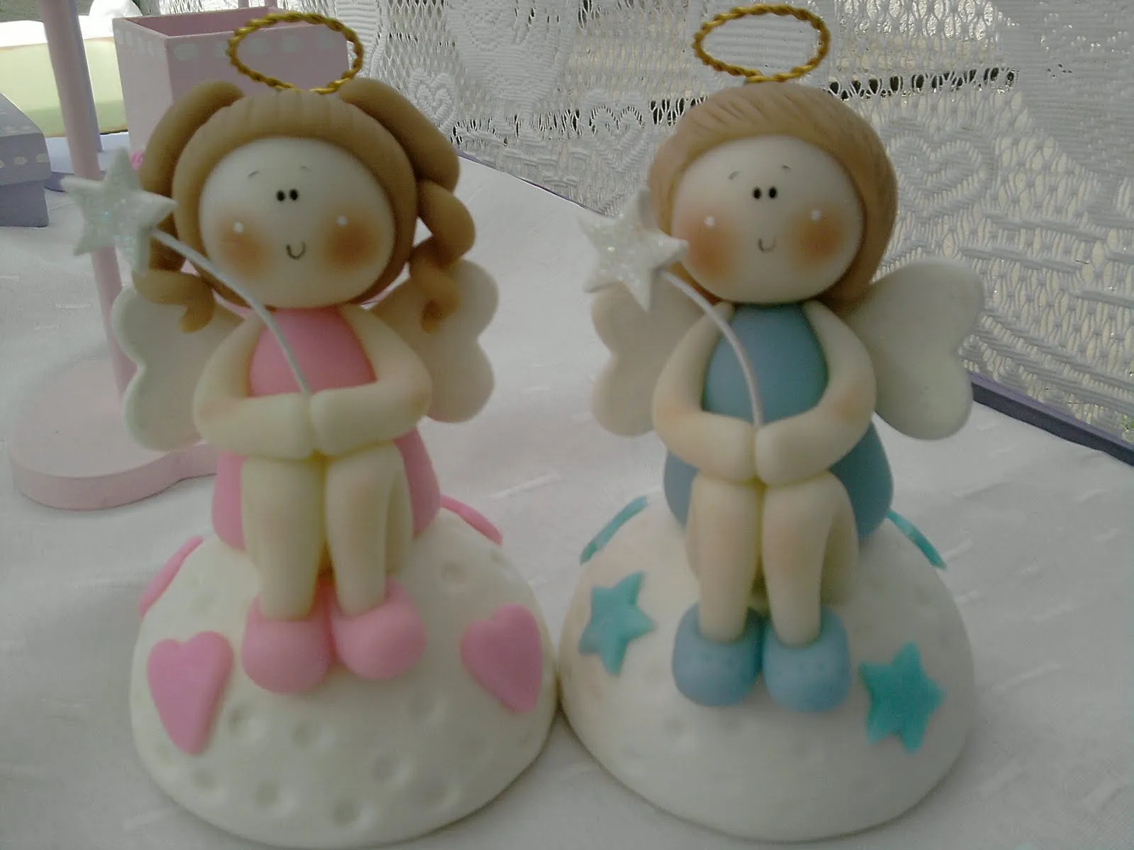 Hadas y Souvenirs en Porcelana Fria: Angelitos Adornos Torta para ... Hadas y Souvenirs en Porcelana Fria: Angelitos Adornos Torta para ...