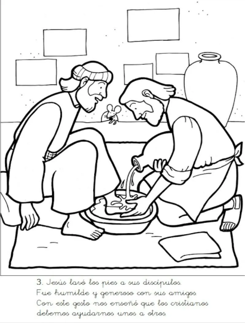haga un dibujo que represente la humildad y el servicio de jesus con los demas - Brainly.lat haga un dibujo que represente la humildad y el servicio de jesus con los demas - Brainly.lat