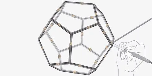 Hágalo Usted Mismo - ¿Cómo hacer una lámpara geométrica? Hágalo Usted Mismo - ¿Cómo hacer una lámpara geométrica?