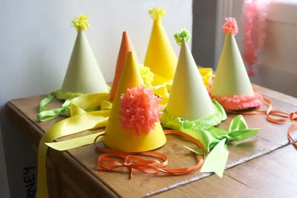 Moldes para hacer bonetes de cumpleaños - Imagui