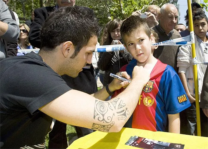 Hair &amp; Tattoo Lifestyle: Cesc Fabregas Tattoos Action Lifestyles