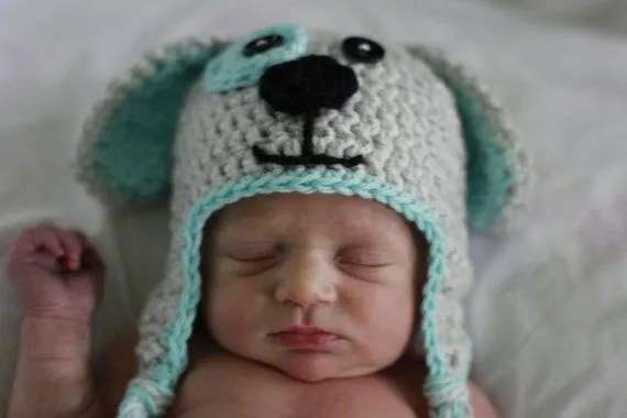 Häkeln Sie Baby Mütze Neugeborene junge Mädchen von NancyBags4U Häkeln Sie Baby Mütze Neugeborene junge Mädchen von NancyBags4U