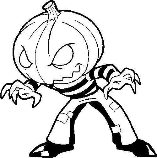 halloween para colorear