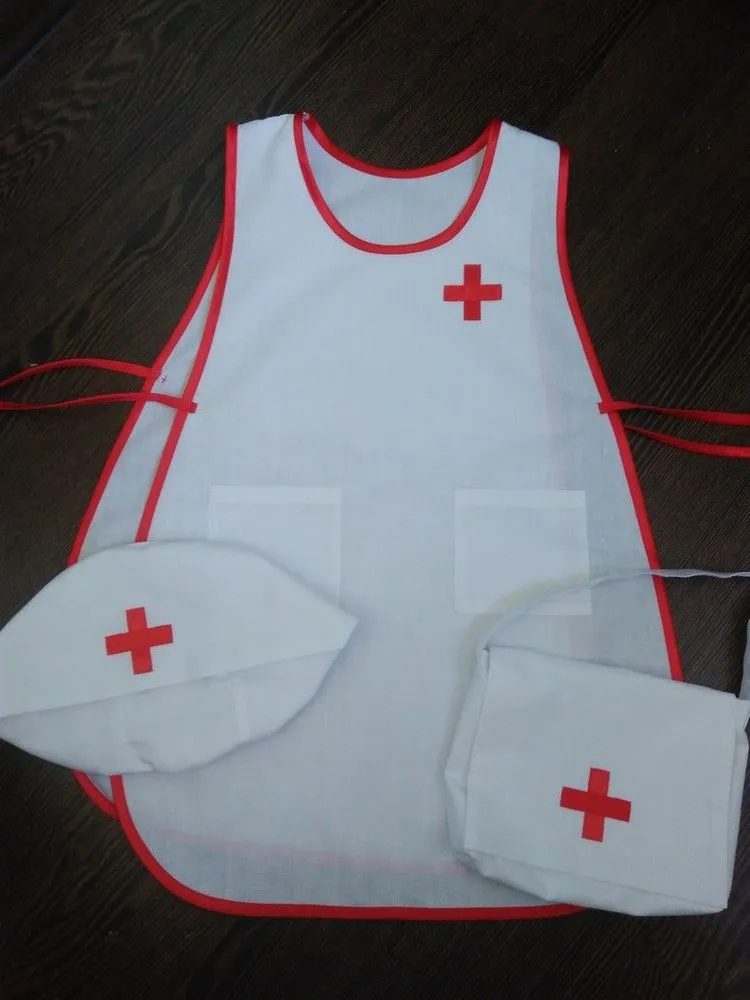 Todo Halloween: disfraz casero de enfermera con cofia Todo Halloween: disfraz casero de enfermera con cofia