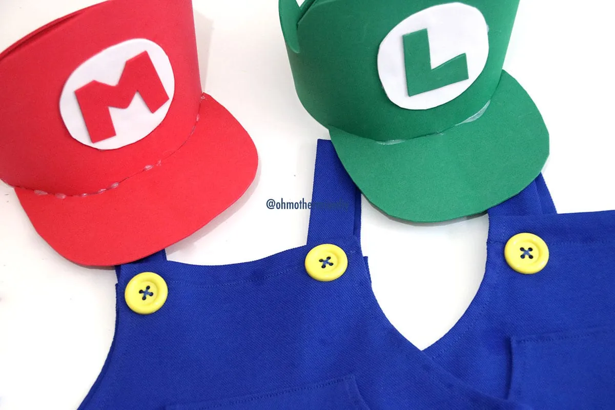 HALLOWEEN: Como hacer disfraz casero de Mario Bros y Luigi - HANDBOX HALLOWEEN: Como hacer disfraz casero de Mario Bros y Luigi - HANDBOX