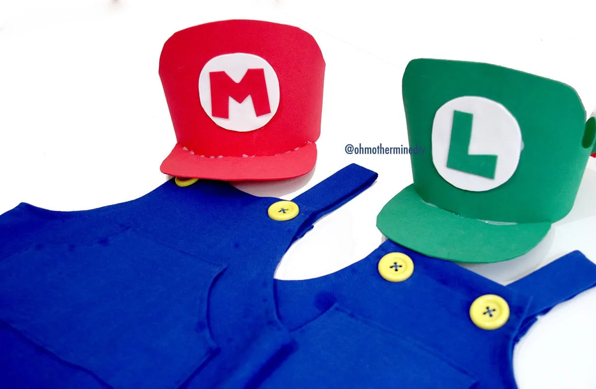 HALLOWEEN: Como hacer disfraz casero de Mario Bros y Luigi - HANDBOX HALLOWEEN: Como hacer disfraz casero de Mario Bros y Luigi - HANDBOX