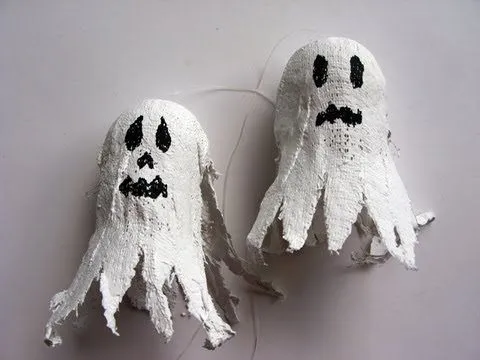 Halloween - Fantasma para el Día de Muertos - Manualidades para ... Halloween - Fantasma para el Día de Muertos - Manualidades para ...