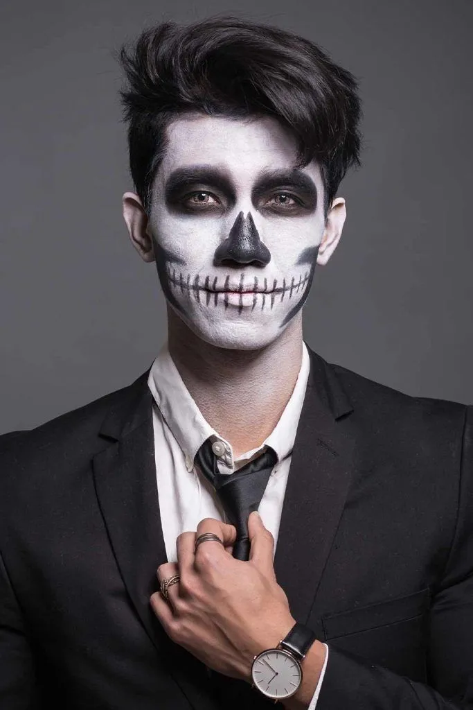 Halloween Makeup Ideas For Men That You Can Easly Copy | Zombie halloween makeup, Halloween makeup easy, Guys halloween makeup Halloween Makeup Ideas For Men That You Can Easly Copy | Zombie halloween makeup, Halloween makeup easy, Guys halloween makeup