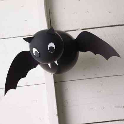 Halloween. Murciélago de Globo - Video Decoración Halloween. Murciélago de Globo - Video Decoración