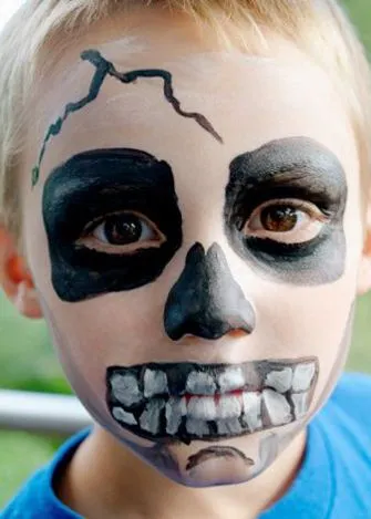 Halloween: Como pintar el rostro de un esqueleto | Maquillaje de Noche Halloween: Como pintar el rostro de un esqueleto | Maquillaje de Noche