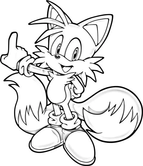 Dibujos para Colorear, Pintar , imprimir.....: Sonic y Tails Dibujos para Colorear, Pintar , imprimir.....: Sonic y Tails