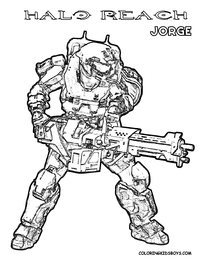 halo coloring pages | Halo Coloring Book Picture of Jorge ... halo coloring pages | Halo Coloring Book Picture of Jorge ...
