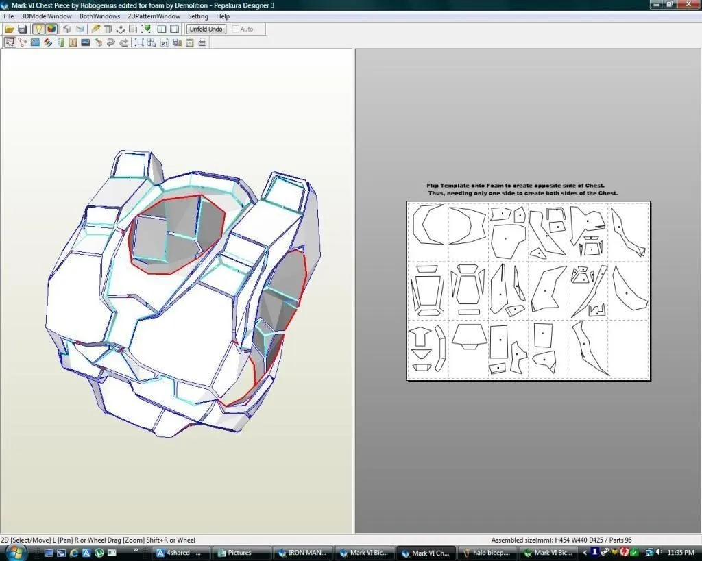 Halo Papercraft Helmet Pepakura File Index Dibujos Sugar Skull Armaduras Y  Dibujo - Printable Papercrafts - Printable Papercrafts
