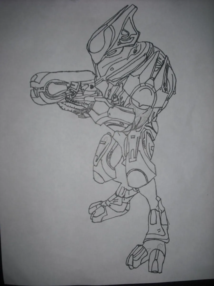 Halo reach para colorear - Imagui