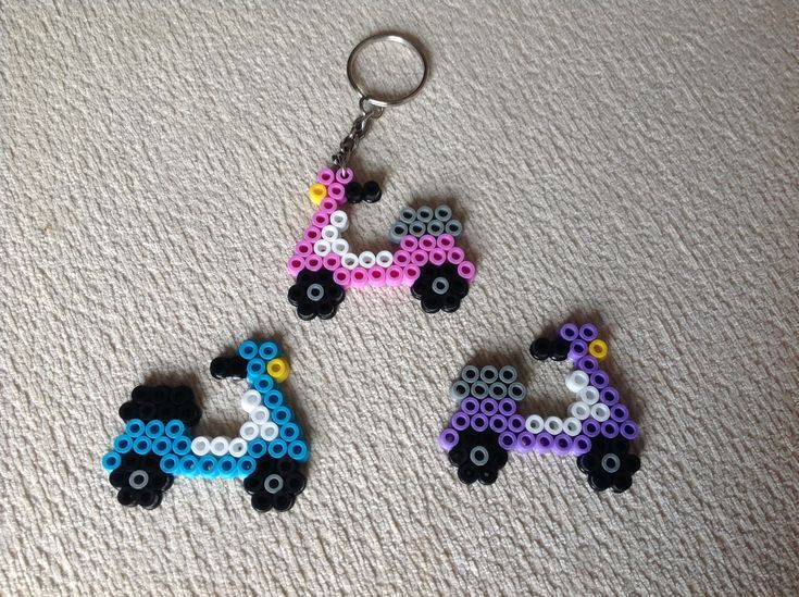 Hama beads - llaveros moto | Hama llaveros | Pinterest Hama beads - llaveros moto | Hama llaveros | Pinterest
