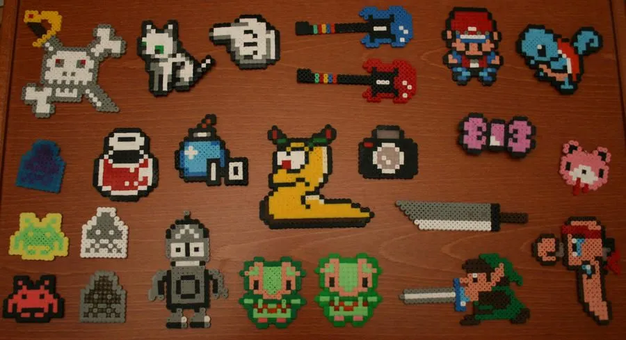 HAMA beads set 4 by HareTrinity on DeviantArt