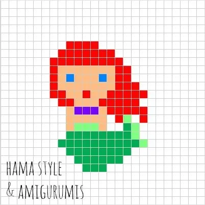 Hama Style & Amigurumis: Marcapáginas princesas DISNEY - HAMA MINI ... Hama Style & Amigurumis: Marcapáginas princesas DISNEY - HAMA MINI ...