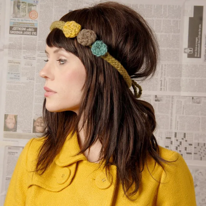 hamoraima: Cómo hacer una diadema de crochet hamoraima: Cómo hacer una diadema de crochet