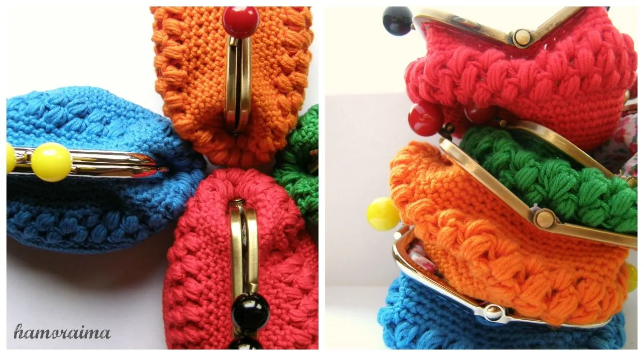 hamoraima: Monederos de crochet 3