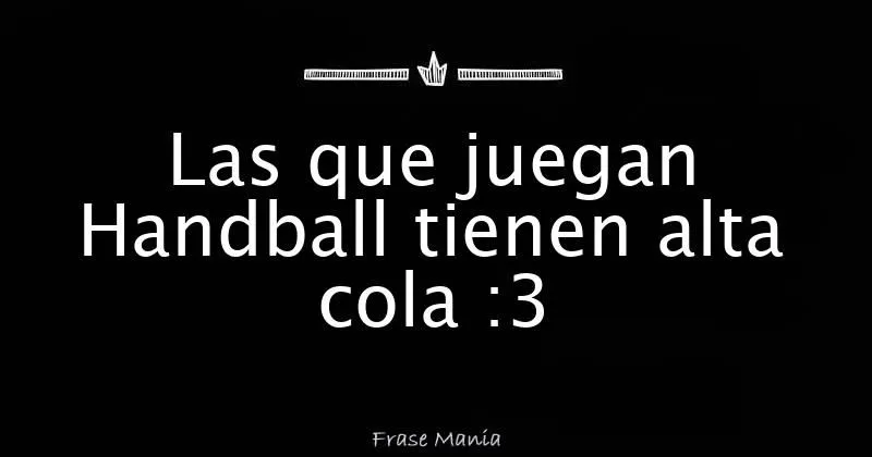 Handball frases - Imagui