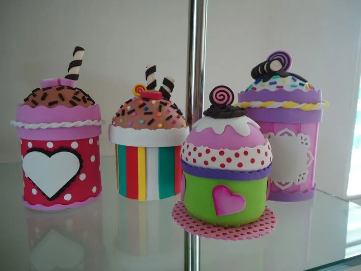 RETO Cupcakes en Foami. TERMINADO-- PASEN POR SUS REGALITOS ...