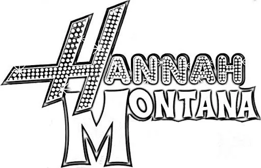 HANNAH MONTANA COLOREAR DIBUJOS