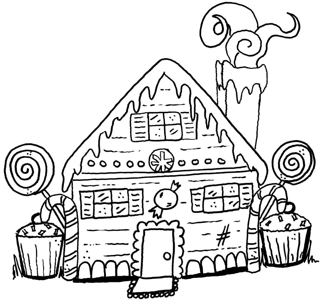 Hansel y gretel colorear - Imagui