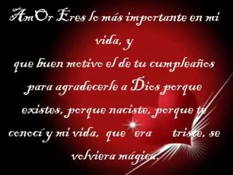 HAPPY BIRTHDAY AMOR - YouTube