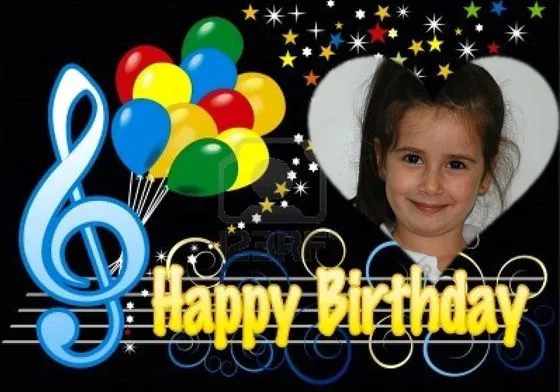 Fotomontaje para tarjeta de cumpleaños infantiles - Imagui Fotomontaje para tarjeta de cumpleaños infantiles - Imagui