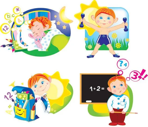Happy children vector Free Vector / 4Vector Happy children vector Free Vector / 4Vector