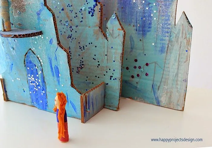 happyprojectsdesign: Let it go!... DIY Castillo Frozen happyprojectsdesign: Let it go!... DIY Castillo Frozen