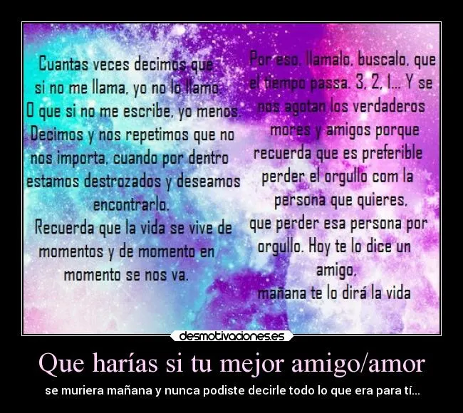 Que harías si tu mejor amigo/amor | Desmotivaciones Que harías si tu mejor amigo/amor | Desmotivaciones