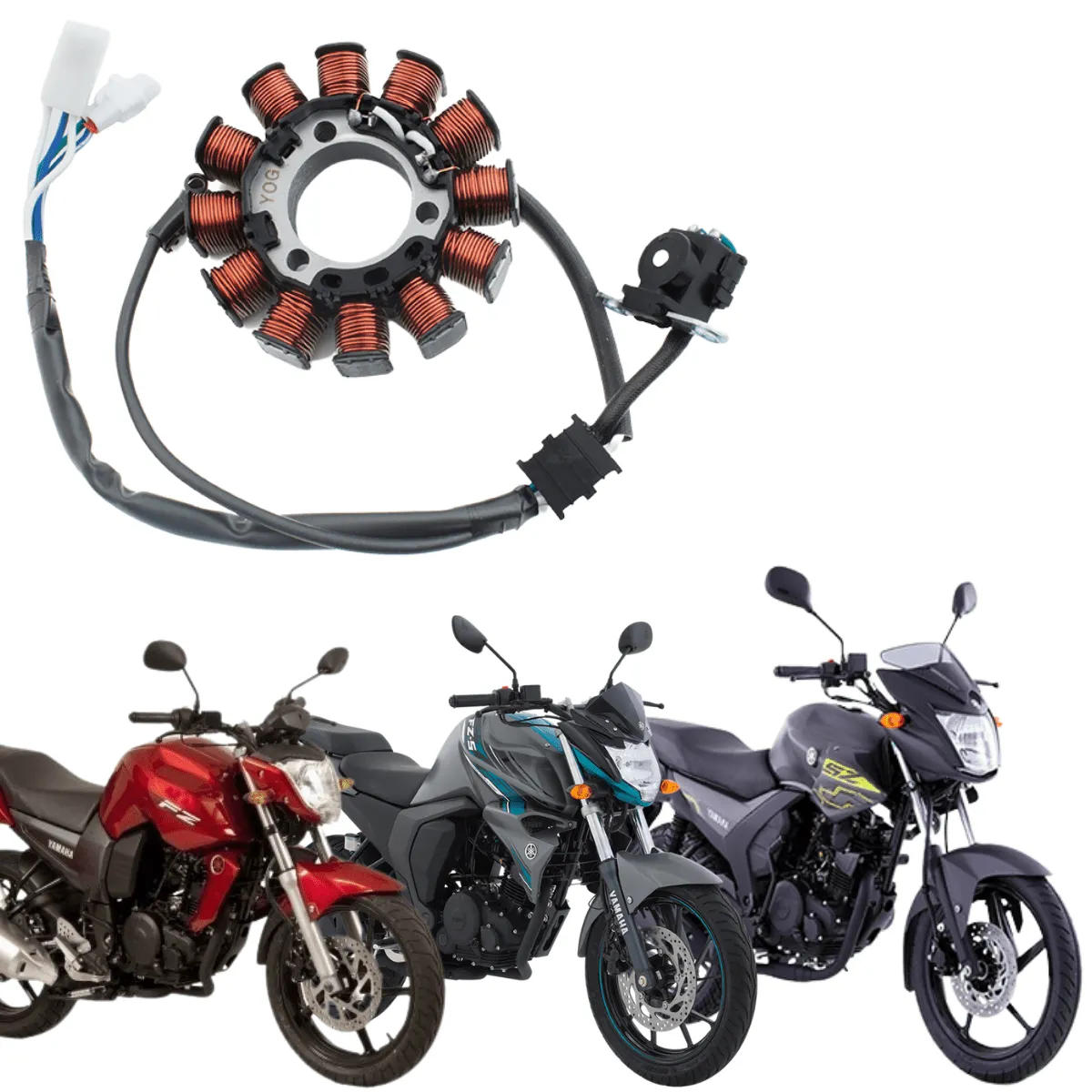 HARMAND | ESTATOR 12 BOBINAS P/ FZ 16 R15 FZ 2.0 SZ 16 SZ-RR 150 HARMAND | ESTATOR 12 BOBINAS P/ FZ 16 R15 FZ 2.0 SZ 16 SZ-RR 150