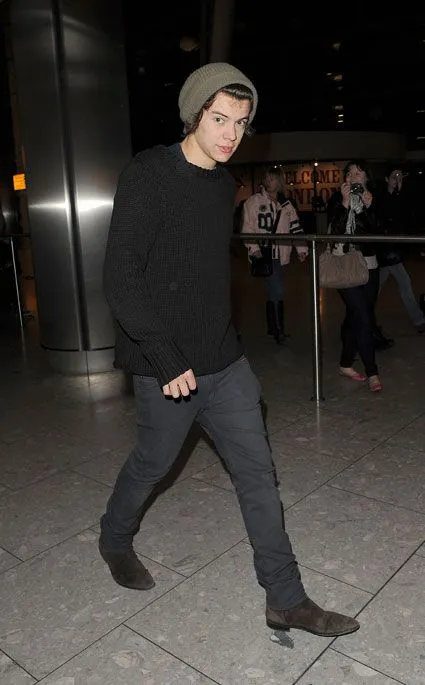 Harry Styles vs. Louis Tomlinson vs. Zayn Malik in the beanie hat war Harry Styles vs. Louis Tomlinson vs. Zayn Malik in the beanie hat war