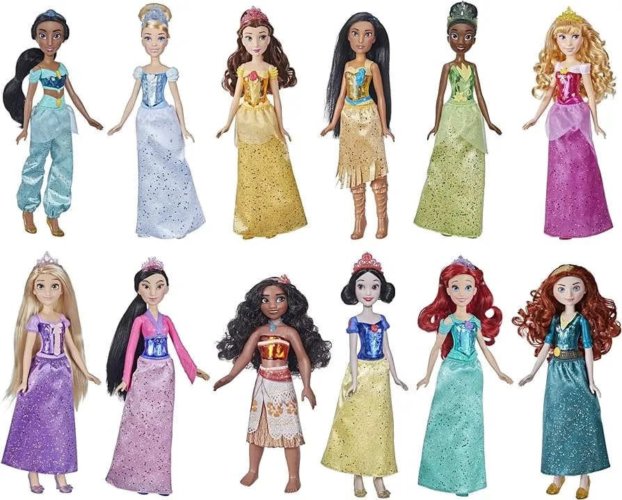 Hasbro, Disney Princesas Colección Real, Incluye 12 Muñecas de Diferentes  Princesas de la Colección Disney de 24 a 27 Centímetros Cada Una con  Accesorios : Amazon.com.mx: Juguetes y Juegos