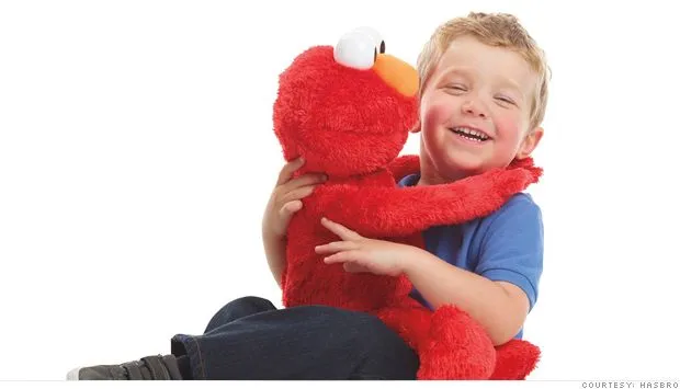 Hasbro's new Elmo hugs you back - Feb. 8, 2013 Hasbro's new Elmo hugs you back - Feb. 8, 2013