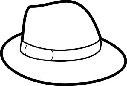 Sombrero prediseñadas de contorno imágenes prediseñadas (clip arts ... Sombrero prediseñadas de contorno imágenes prediseñadas (clip arts ...