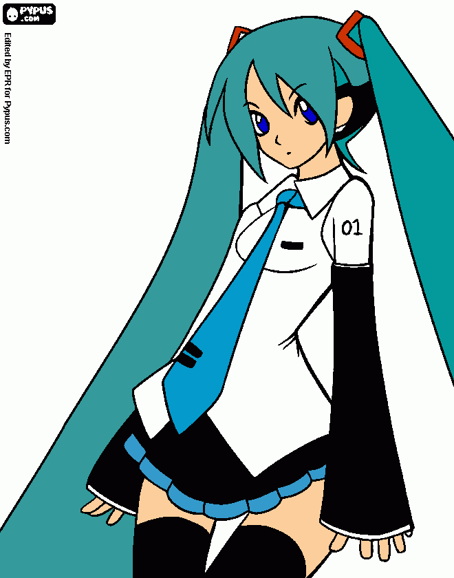 hatsune miku co para colorear, hatsune miku co para imprimir hatsune miku co para colorear, hatsune miku co para imprimir