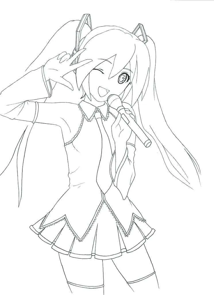 hatsune miku para imprimir - Buscar con Google | Colorear anime, Gatito para colorear, Miku kawaii hatsune miku para imprimir - Buscar con Google | Colorear anime, Gatito para colorear, Miku kawaii