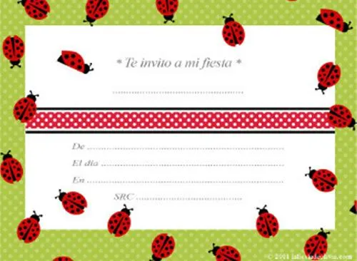 Imprimibles, invitaciones para fiestas infantiles | Fiestas ...