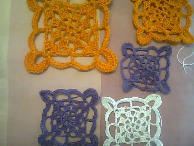 Es lo que hay. Mis cosas y yo.: Aplicación de ganchillo cuadrada ...