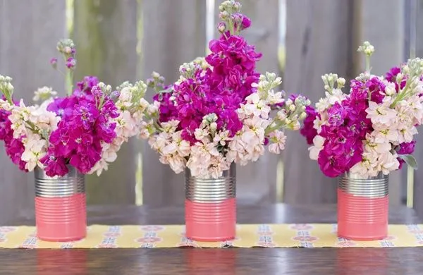Haz tú mismo los centros de mesa para tu banquete - GuiaCatering.com Haz tú mismo los centros de mesa para tu banquete - GuiaCatering.com
