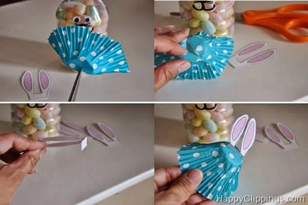 Haz un conejo de Pascua con botellas recicladas pet ~ Mimundomanual Haz un conejo de Pascua con botellas recicladas pet ~ Mimundomanual