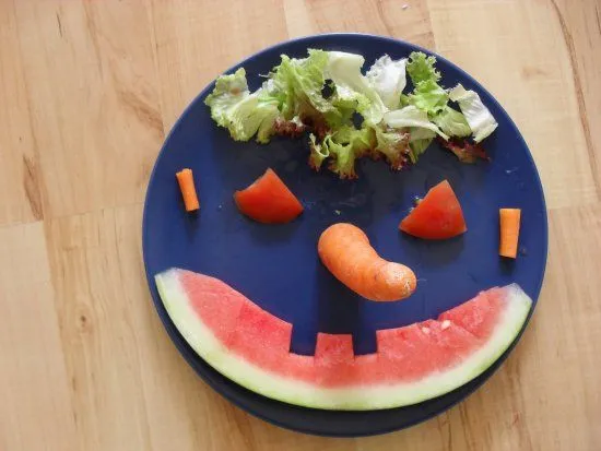 Haz figuras con frutas | Cómo conseguir que los niños coman más ...
