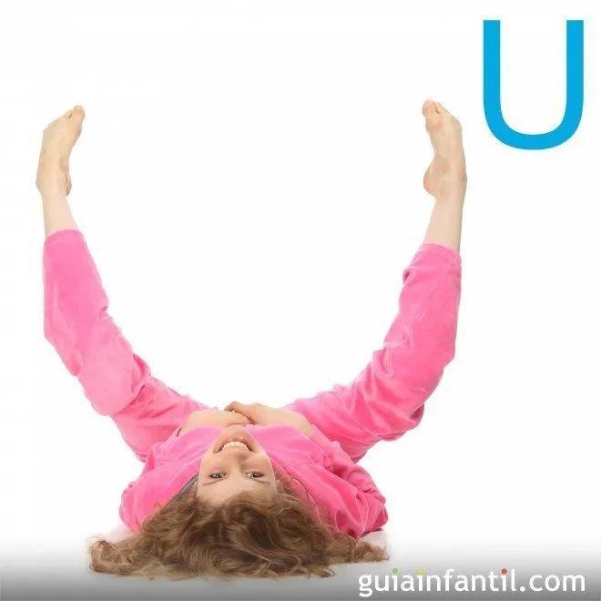 Haz la letra U con el cuerpo de los niños - Jugar a hacer las ... Haz la letra U con el cuerpo de los niños - Jugar a hacer las ...