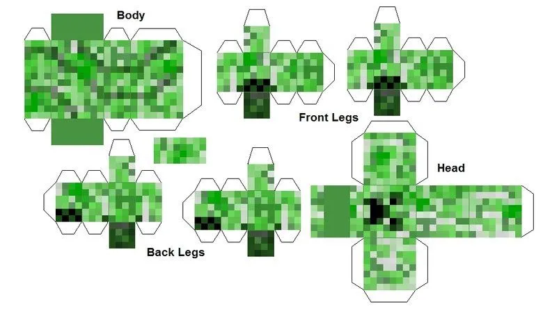 Juguetes de minecraft de papel para armar - Imagui Juguetes de minecraft de papel para armar - Imagui