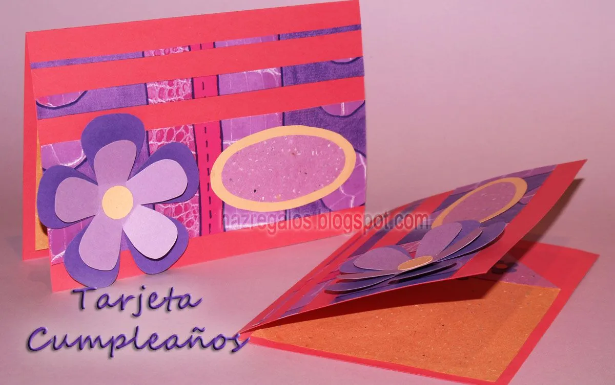 HAZ REGALOS: LAS MEJORES IDEAS PARA TUS REGALOS: TARJETA FÁCIL DE ...